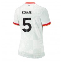 Liverpool Ibrahima Konate #5 Tredjedrakt Dame 2024-25 Kortermet